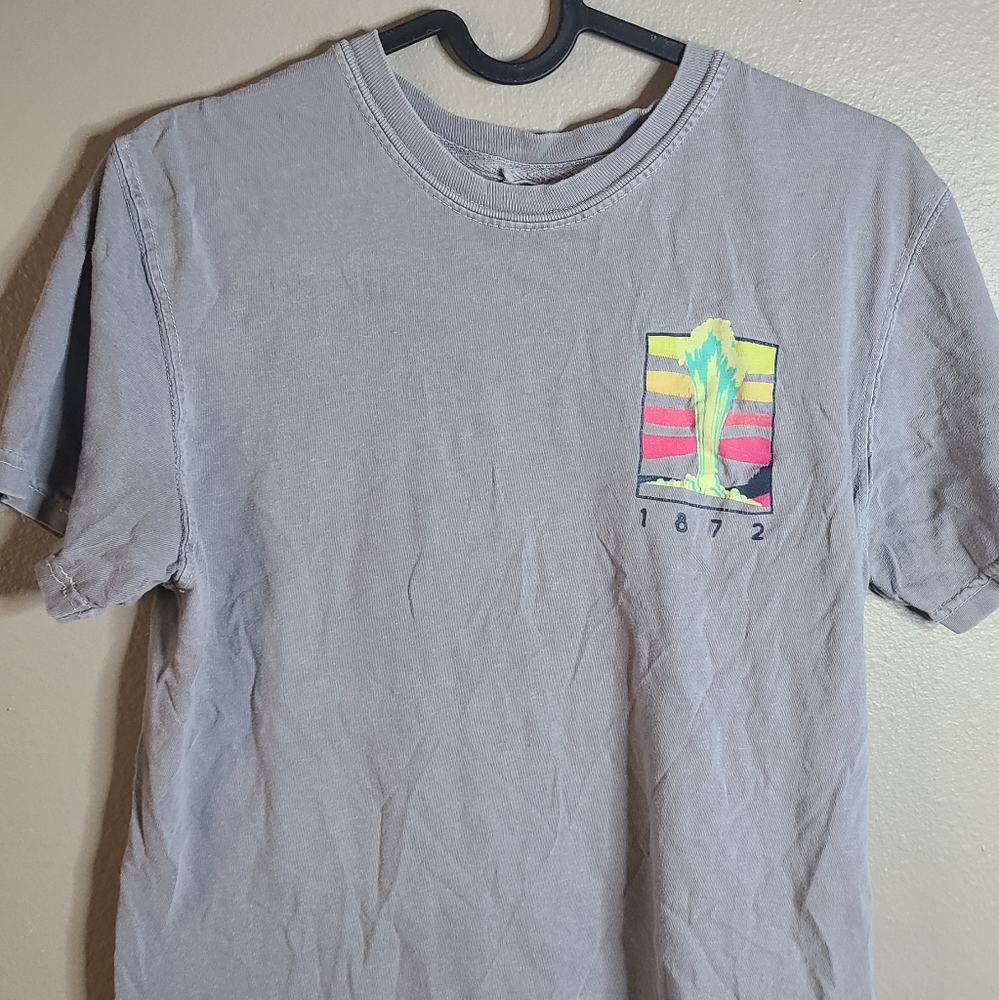 Grey Yellowstone Graphic Tshirt